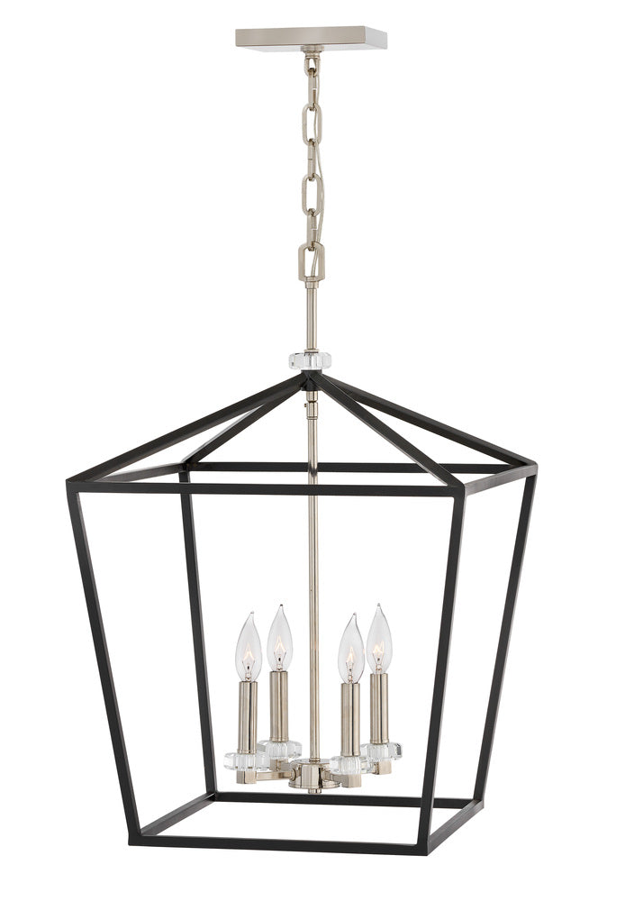 Hinkley CHANDELIER STINSON HL3536 Chandeliers Hinkley Black  