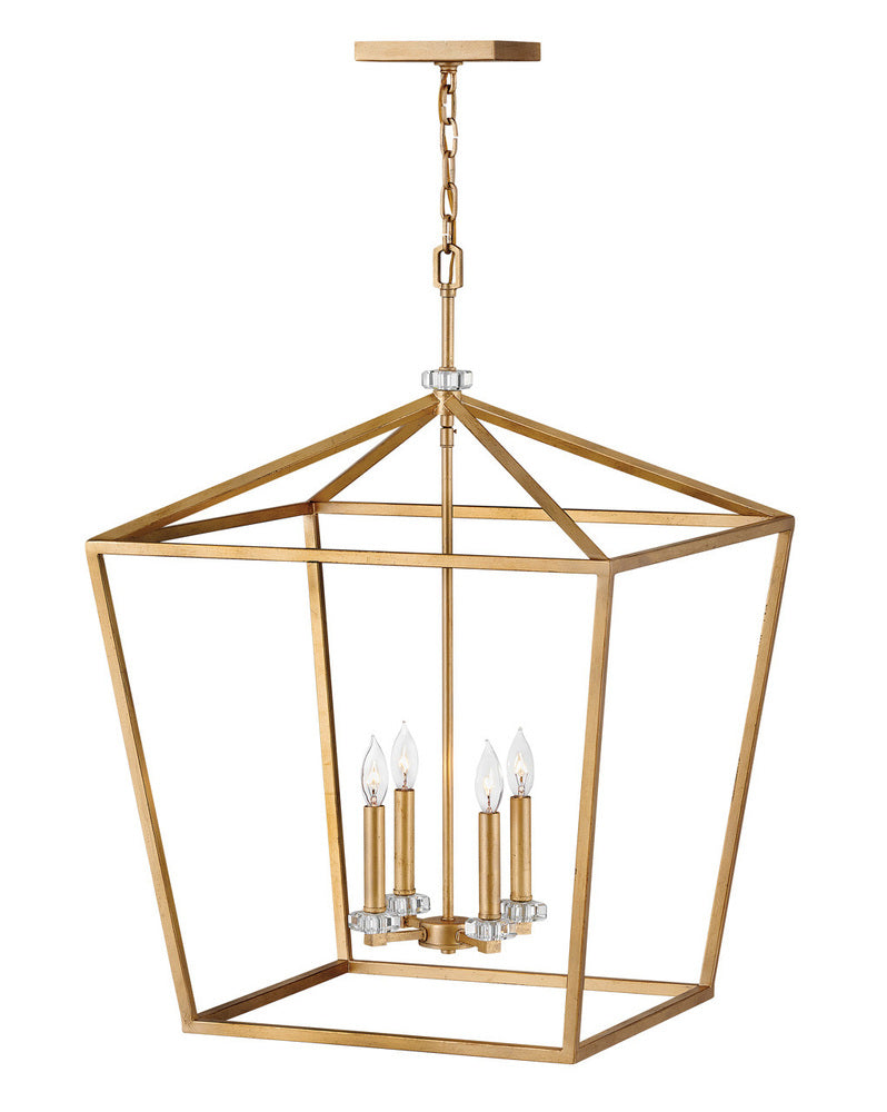 Hinkley Extra Large Open Frame Stinson Chandelier 3538 Chandeliers Hinkley Steel  