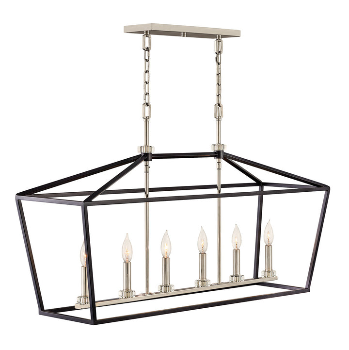 Hinkley CHANDELIER STINSON HL3539 Chandeliers Hinkley Black  