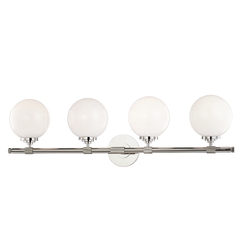 Hudson Valley 4 LIGHT BATH BRACKET 3704 Vanity Lights Hudson Valley Lighting   