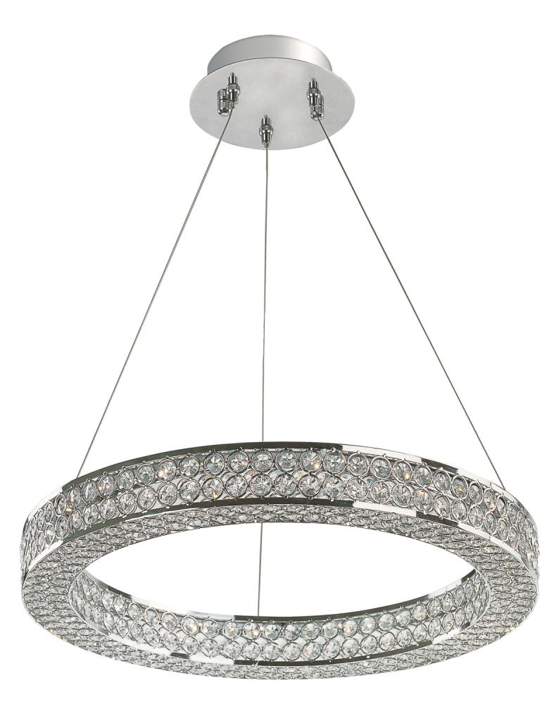 Maxim Eternity LED-Entry Foyer Pendant 39772 Pendants Maxim Chrome  