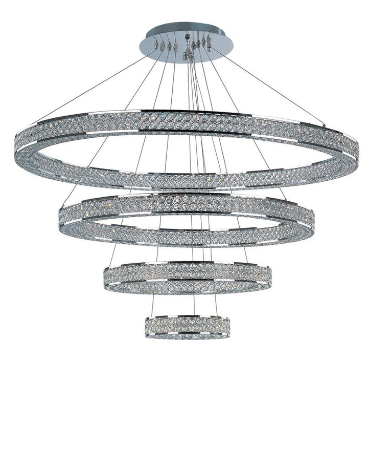 Maxim Eternity LED-Entry Foyer Pendant 39778 Pendants Maxim Chrome  