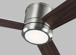 Monte Carlo 56" Clarity Flush Mount Ceiling Fan 3CLMR56