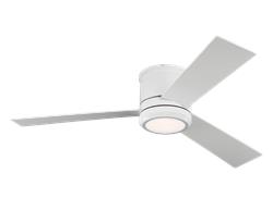 Monte Carlo 56" Clarity Flush Mount Ceiling Fan 3CLMR56