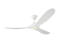 Monte Carlo 60" Maverick LED Ceiling Fan 3MAVR60 LED