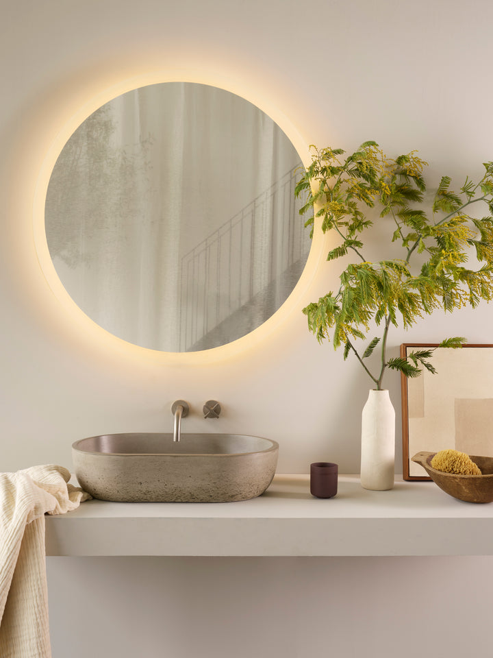 Astro Lighting Varenna Round LED Vanity Mirrors Astro Lighting