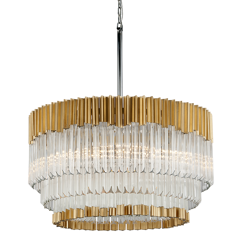 Corbett Lighting Charisma Chandelier 220-48 Chandeliers Corbett Gold Leaf  