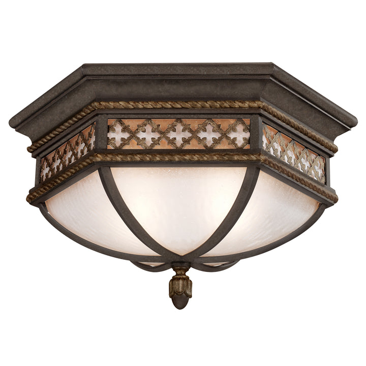 Fine Art Chateau Outdoor Outdoor Flush Mount Outdoor Wall Lights Fine Art Handcrafted Lighting Bronze