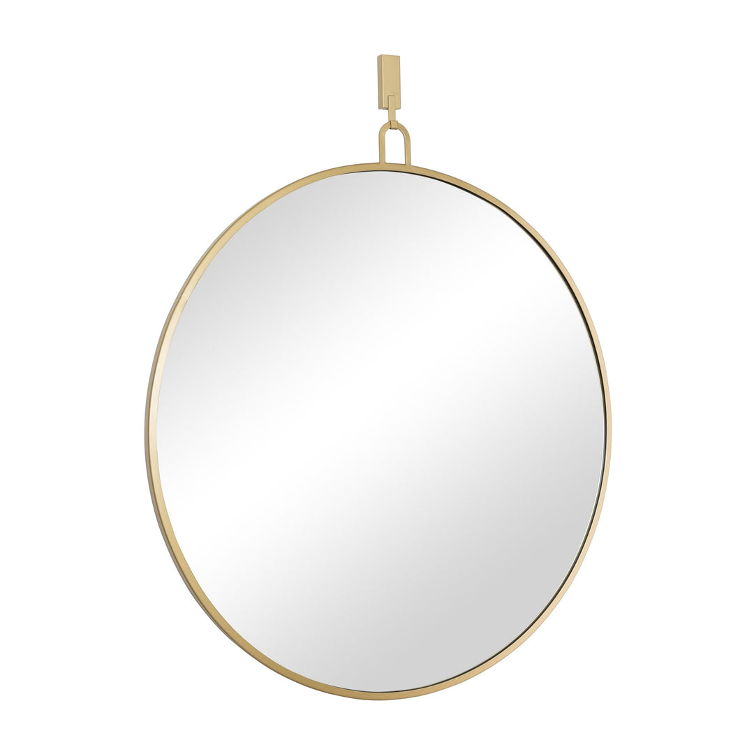 Varaluz Stopwatch Round Mirror Mirrors Varaluz   