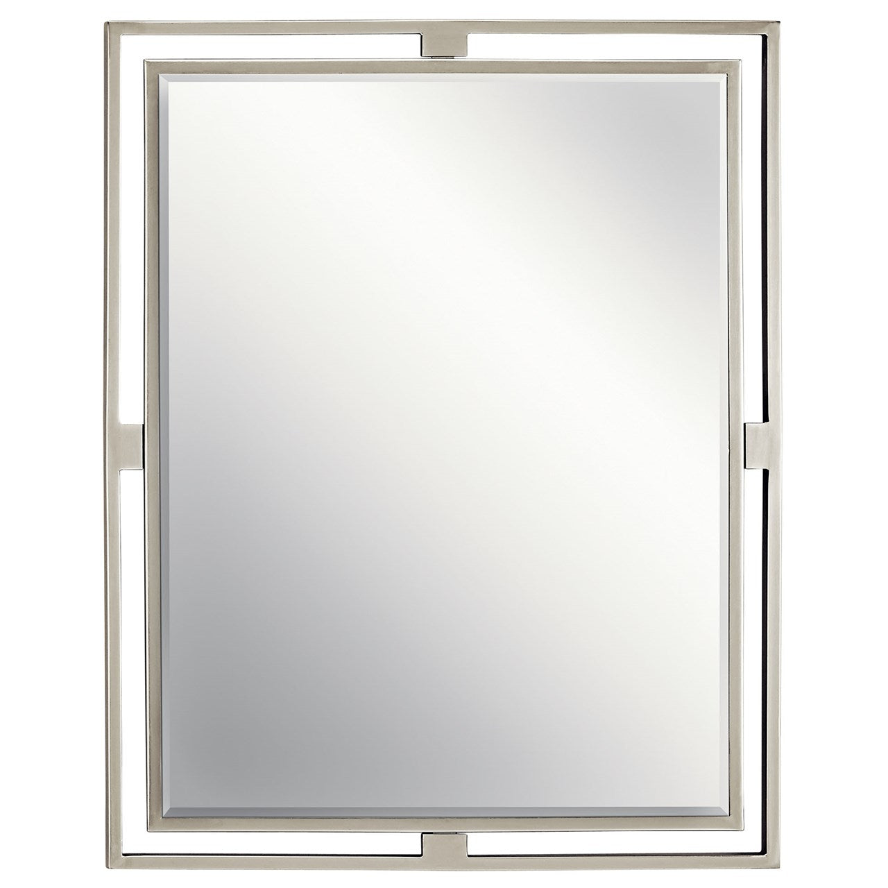 Kichler Hendrik Hendrik™ Rectangular Mirror 41071 Mirror Kichler Brushed Nickel  