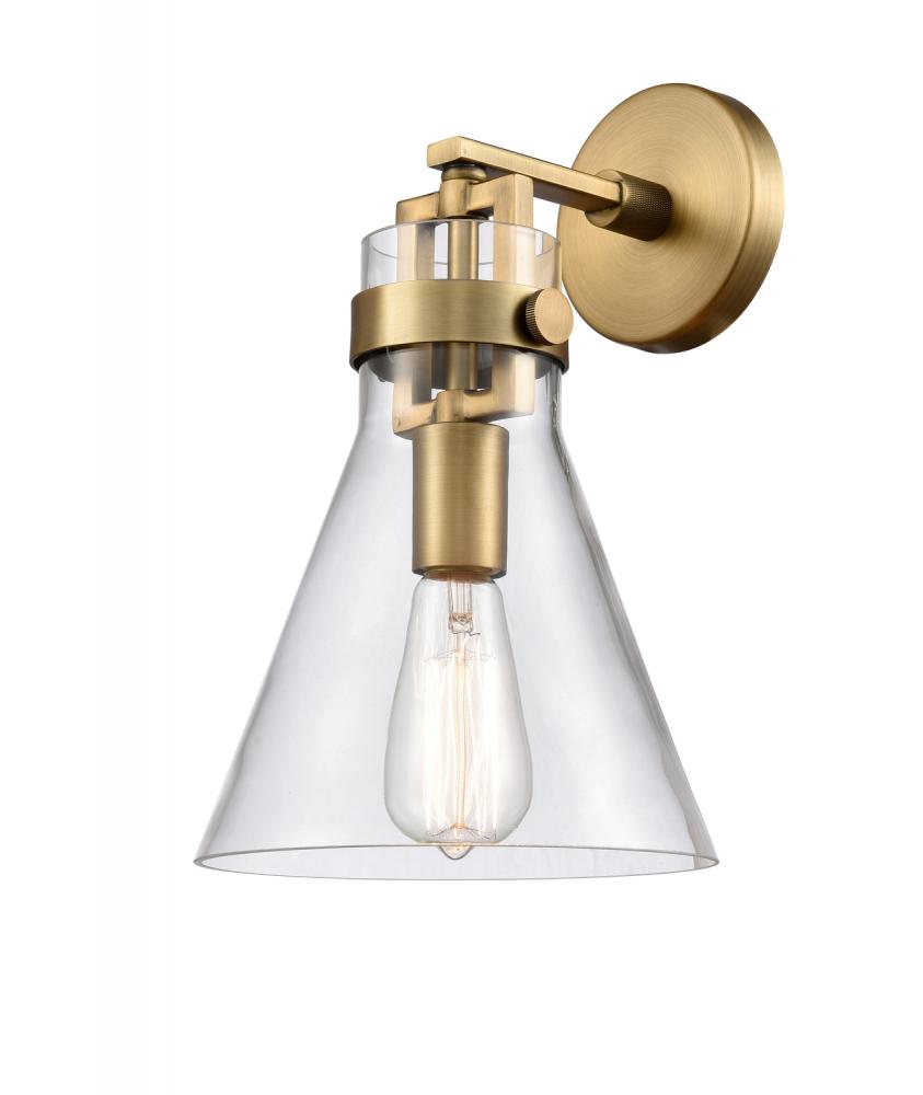 Innovations Lighting 1 Light Sconce 411-1W-8 Wall Sconces Innovations Lighting Brass  