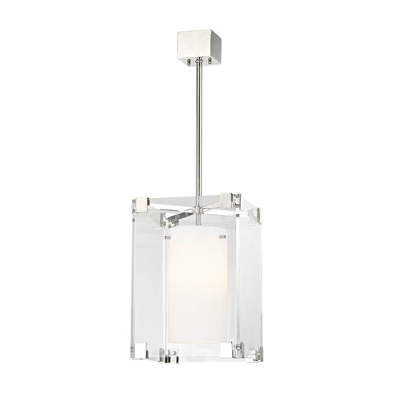 Hudson Valley 1 LIGHT SMALL PENDANT 4125 Pendants Hudson Valley Lighting Nickel  