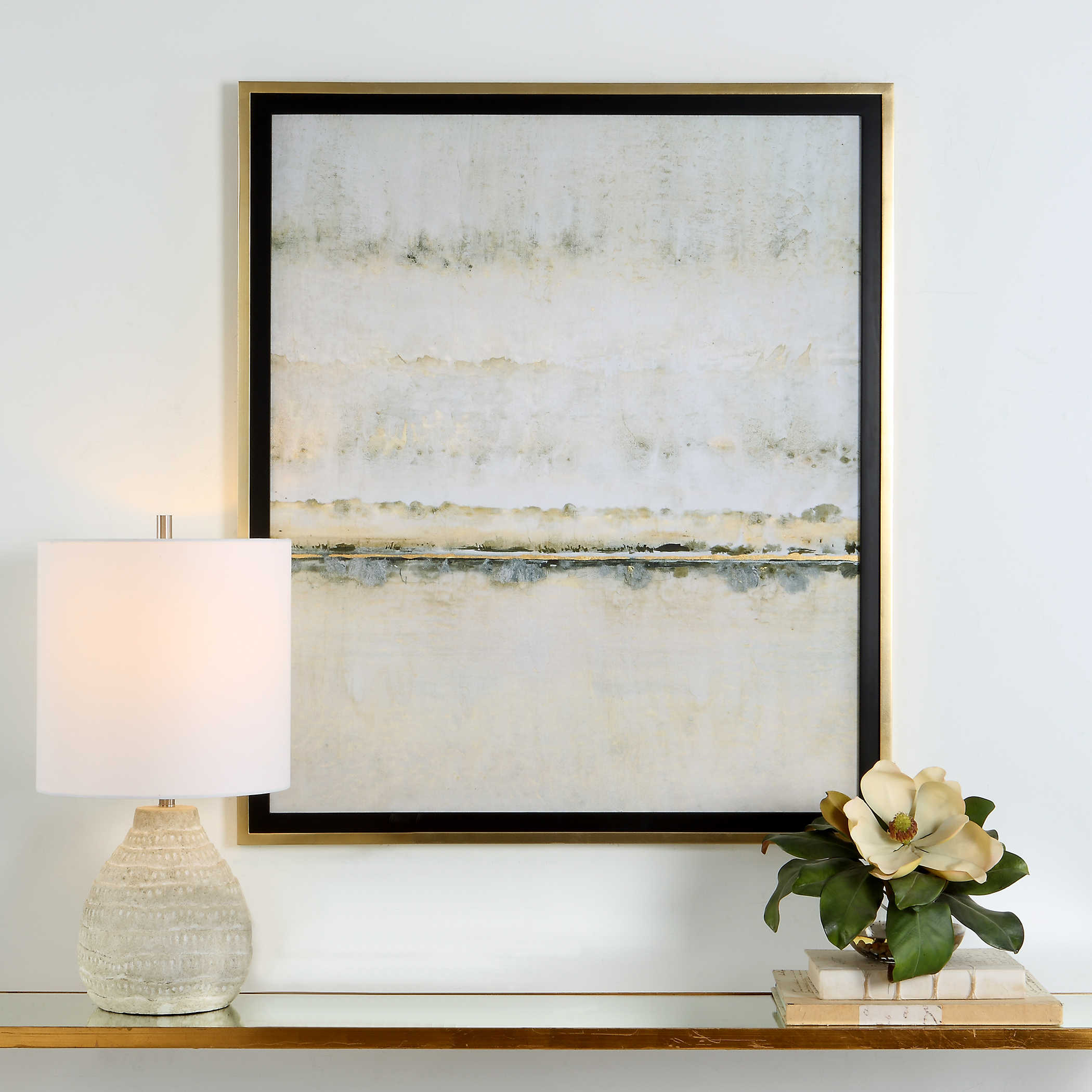 Uttermost Gilded Horizon Framed Print Décor/Home Accent Uttermost   