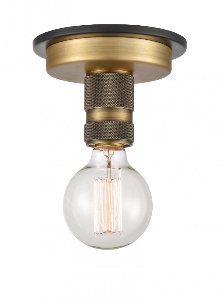 Innovations Lighting 1 Light Flush Mount 431-1F Ceiling Flush Mounts Innovations Lighting Antique Brass  