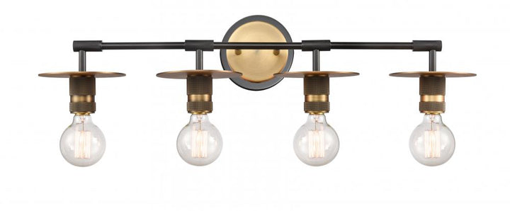 Innovations Lighting 4 Light Bath Vanity Light 431-4W Vanity Lights Innovations Lighting Antique Brass  