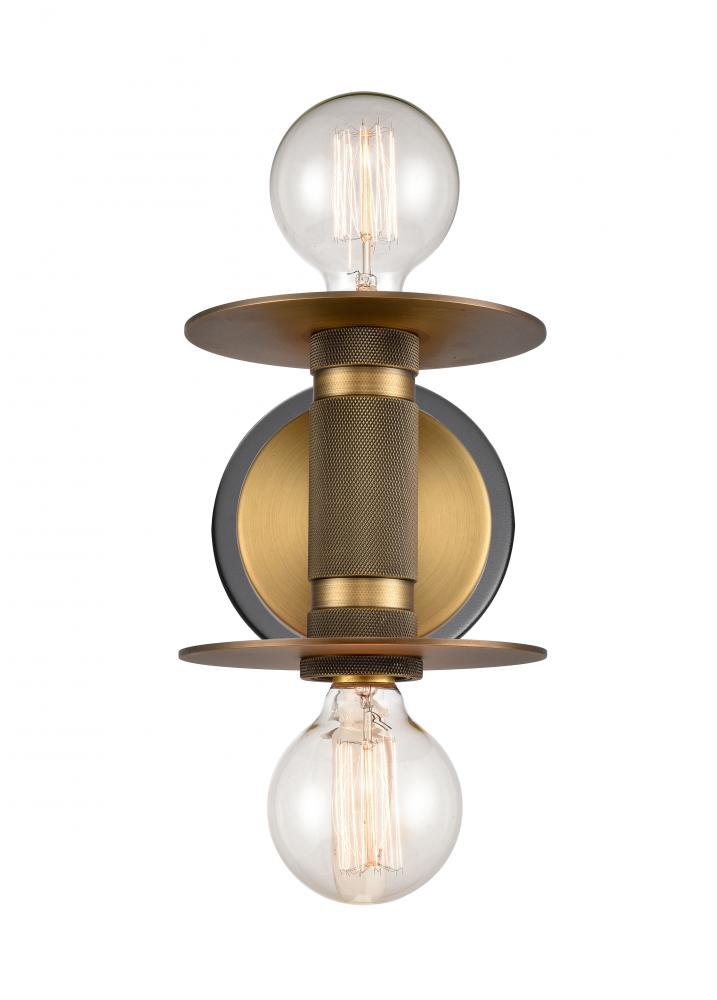 Innovations Lighting 2 Light Sconce 433-2W Wall Sconces Innovations Lighting Antique Brass  