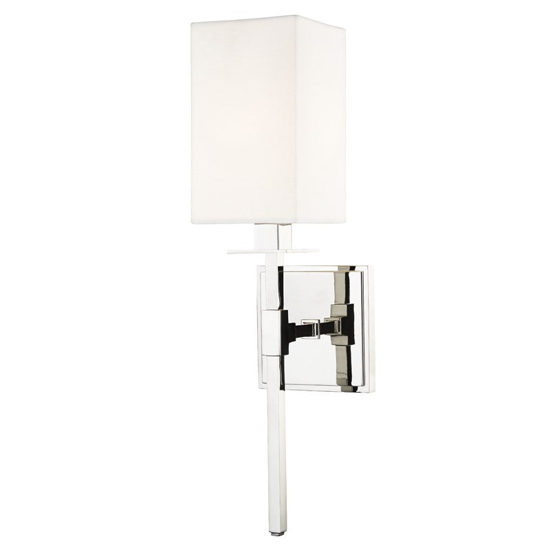 Taunton - 1 LIGHT WALL SCONCE Wall Light Fixtures Hudson Valley Polished Nickel  