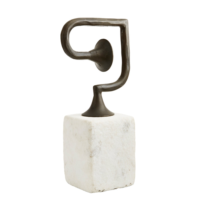 Arteriors Inglewood Small Sculpture 4861 Sculpture Cyan Design   