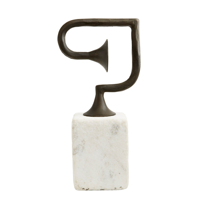 Arteriors Inglewood Small Sculpture 4861 Sculpture Cyan Design   