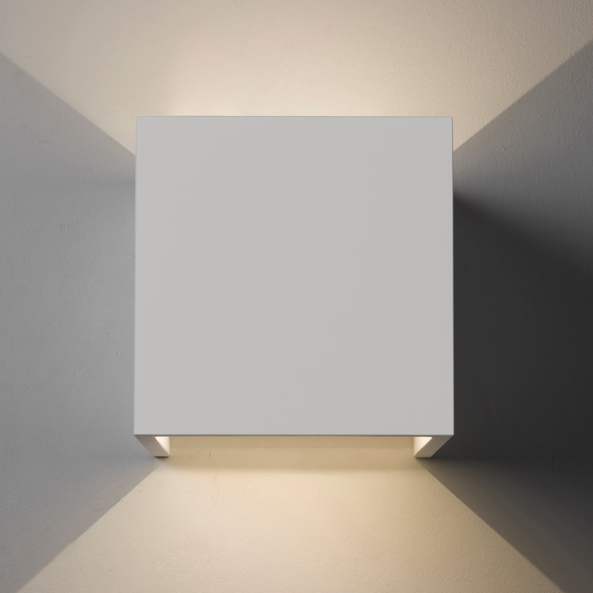 Astro Lighting Pienza LED Wall Light Fixtures Astro Lighting 5.51x5.51x5.51 Plaster Yes (Integral), High Power LED