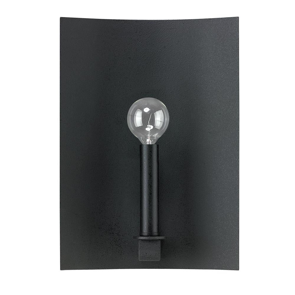 Capital 1 Light Sconce 4911 Wall Sconces Capital Black  