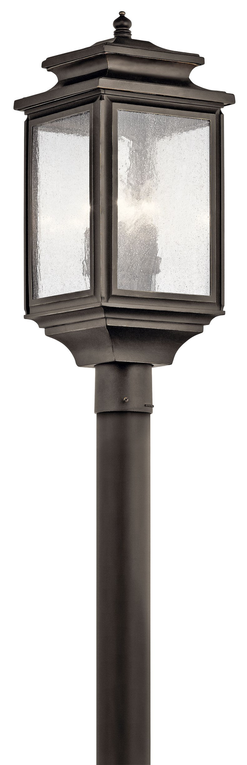 Kichler Wiscombe Park  Outdoor Post Lantern Pier & Post Mount Lights Kichler Olde Bronze 9x23.25 