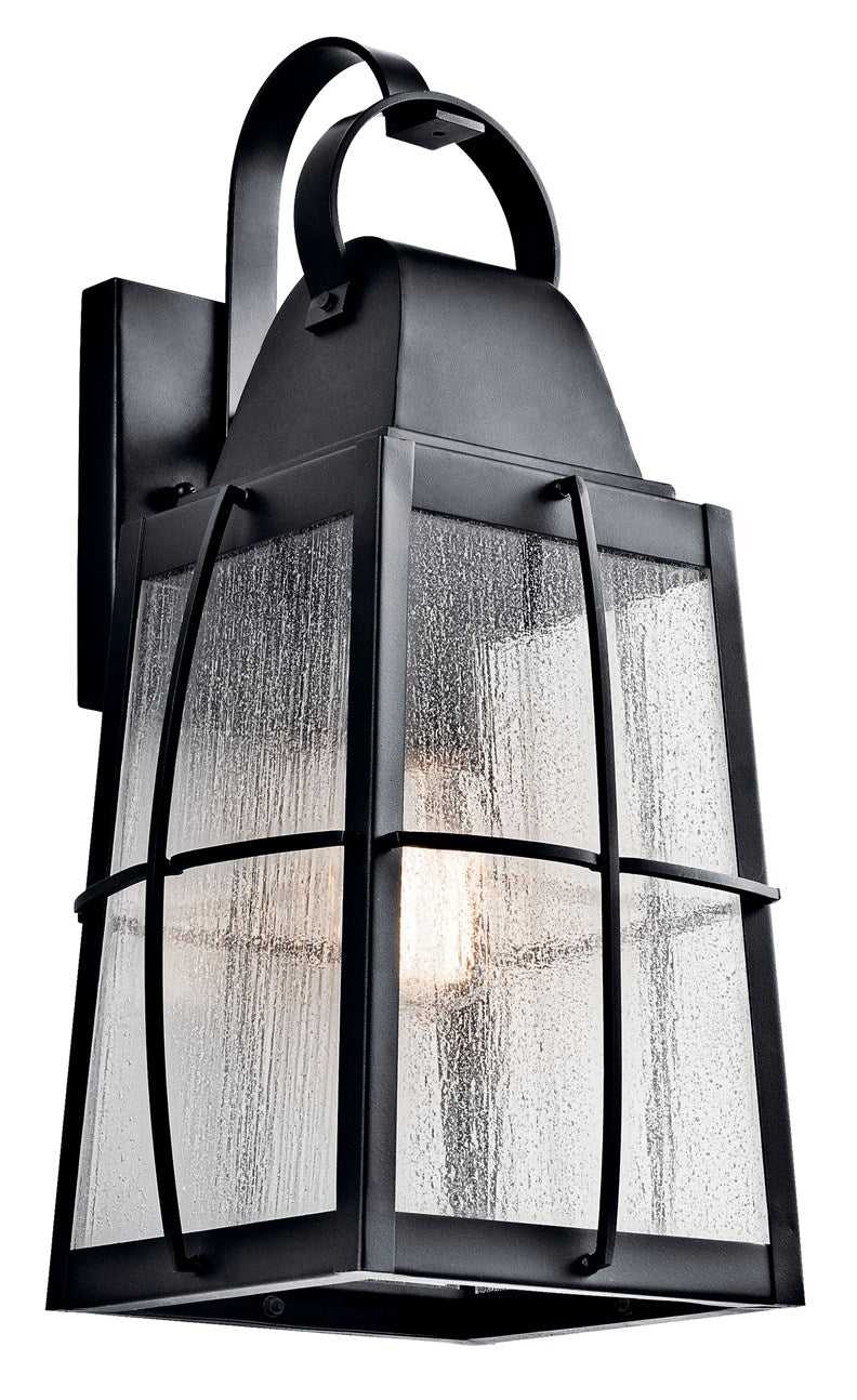 Kichler Tolerand  Outdoor Wall Outdoor Wall Lights Kichler Textured Black 9.5x20.25 