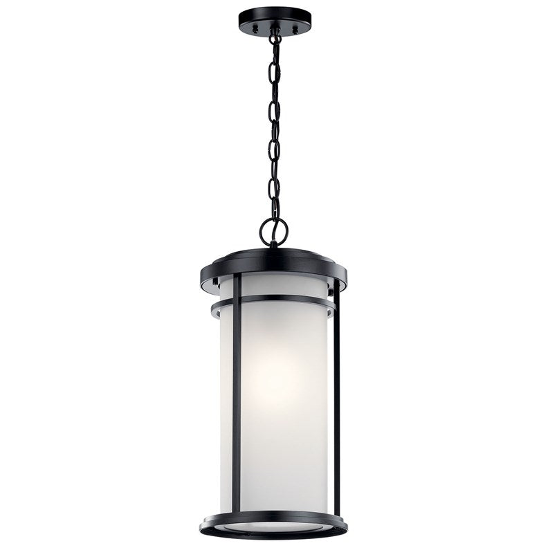 Kichler Toman Outdoor Hanging Pendant Outdoor Hanging Lights Kichler Black 10x21.25