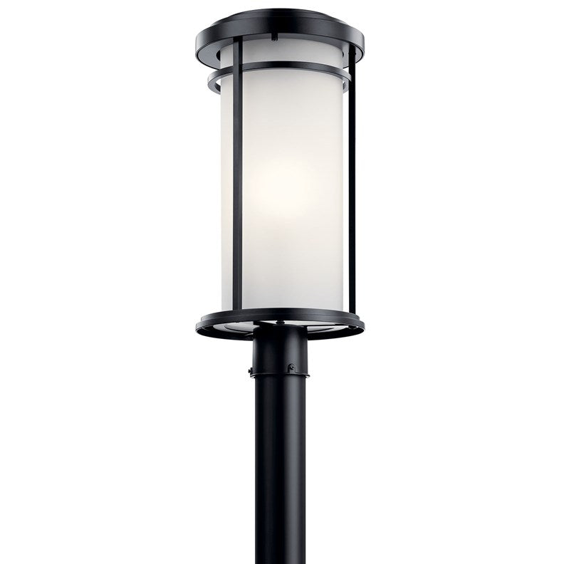 Kichler Toman  Outdoor Post Lantern Outdoor l Post/Pier Mounts Kichler Black 10x22 