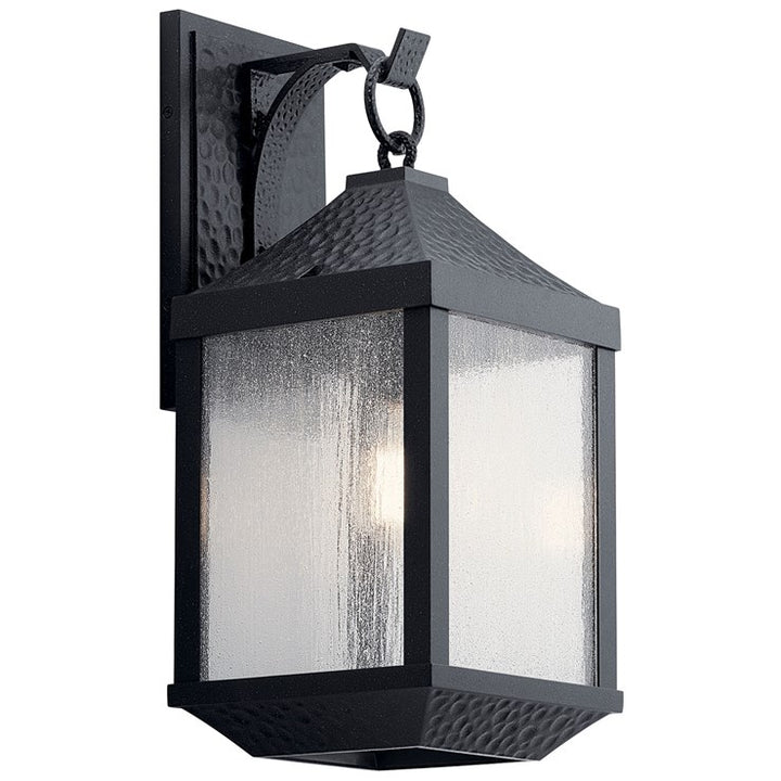 Kichler Springfield  Outdoor Wall Outdoor Wall Lights Kichler Distressed Black 9x21.25 