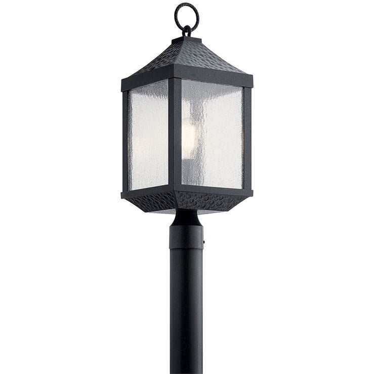 Kichler Springfield  Outdoor Post Lantern Outdoor l Post/Pier Mounts Kichler Distressed Black 9x23.25 