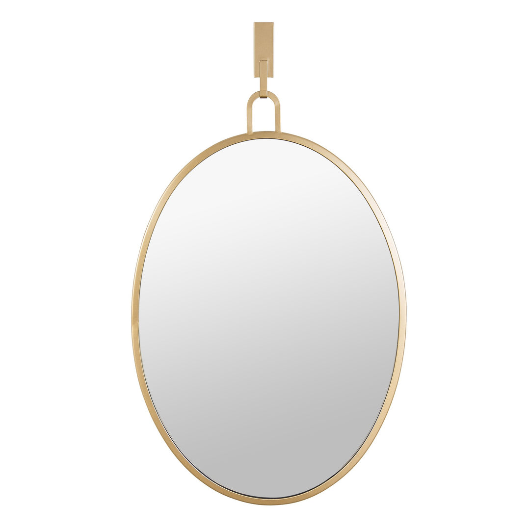 Varaluz Stopwatch 22x30 Oval Powder Room Mirror Mirrors Varaluz   