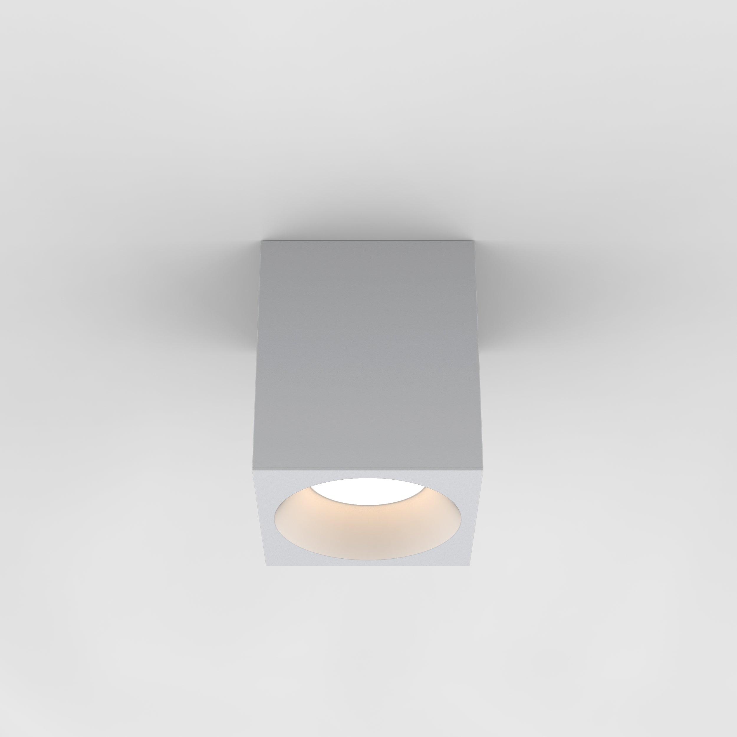 Astro Lighting Kos Square Recessed Astro Lighting 4.53x4.53x5.59 Textured White Yes (Integral), AC LED Module