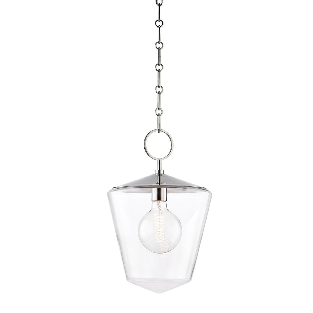 Hudson Valley 1 LIGHT LARGE PENDANT 8312 Ceiling Lanterns Hudson Valley Lighting Nickel  