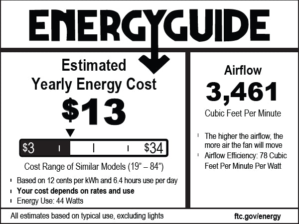 Hunter 52 inch Garland Ceiling Fan with LED Light Kit and Wall Control Indoor Ceiling Fans Hunter