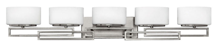 HINKLEY LANZA Five Light Vanity 5105 Wall Sconces Hinkley Antique Nickel  