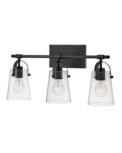 HINKLEY FOSTER Three Light Vanity 5133 Vanity Lights Hinkley   