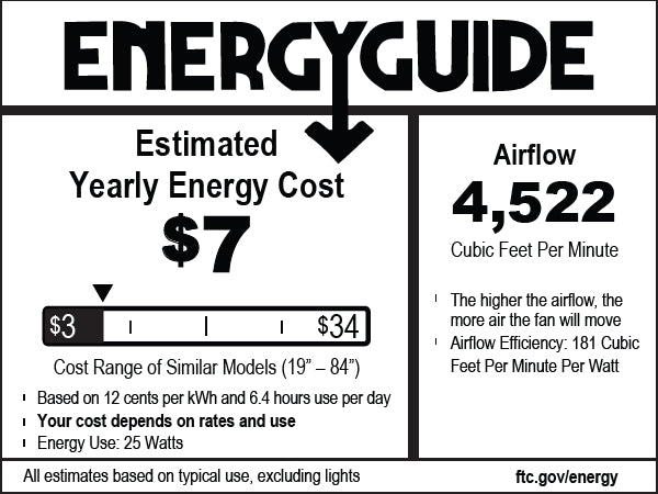 Hunter 60 inch Warrant Ceiling Fan with LED Light Kit and Wall Control Indoor Ceiling Fans Hunter   