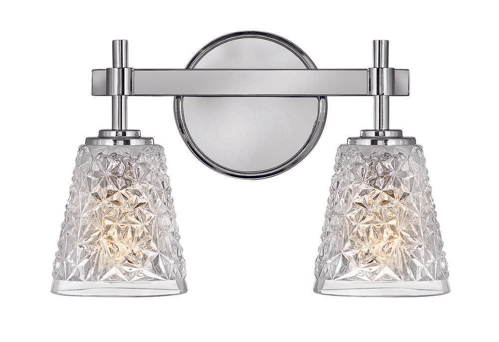 Hinkley BATH AMABELLE HL5152 Vanity Lights Hinkley Chrome  