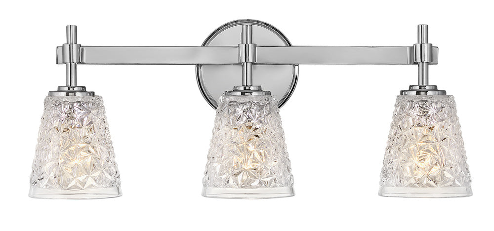 Hinkley BATH AMABELLE HL5153 Vanity Lights Hinkley Chrome  