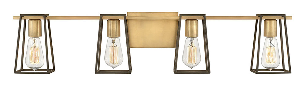 HINKLEY FILMORE Four Light Vanity 5164 Vanity Lights Hinkley Heritage Brass  