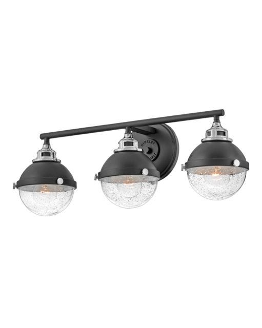 HINKLEY FLETCHER Three Light Vanity 5173 Vanity Lights Hinkley   