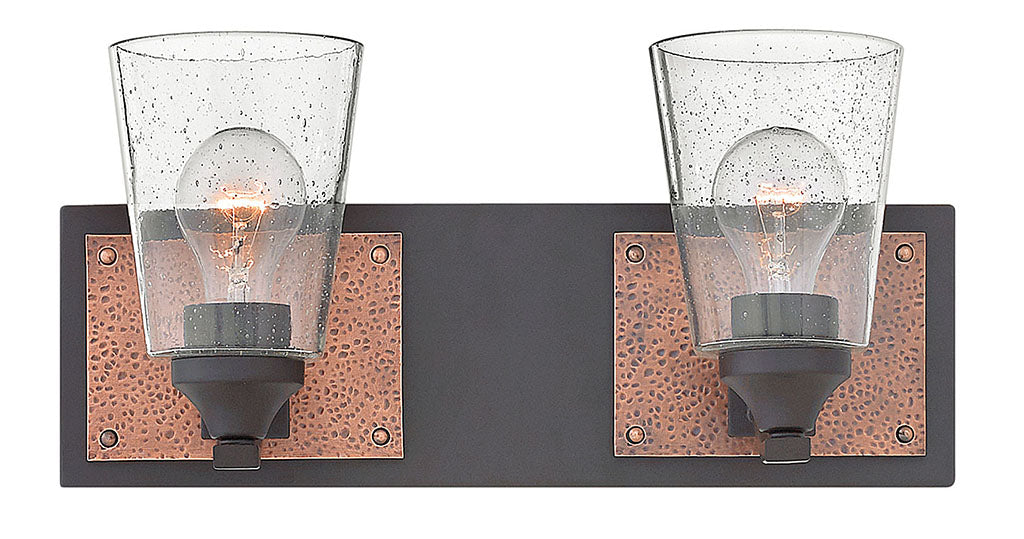 HINKLEY JACKSON Two Light Vanity 51822 Vanity Lights Hinkley Buckeye Bronze  