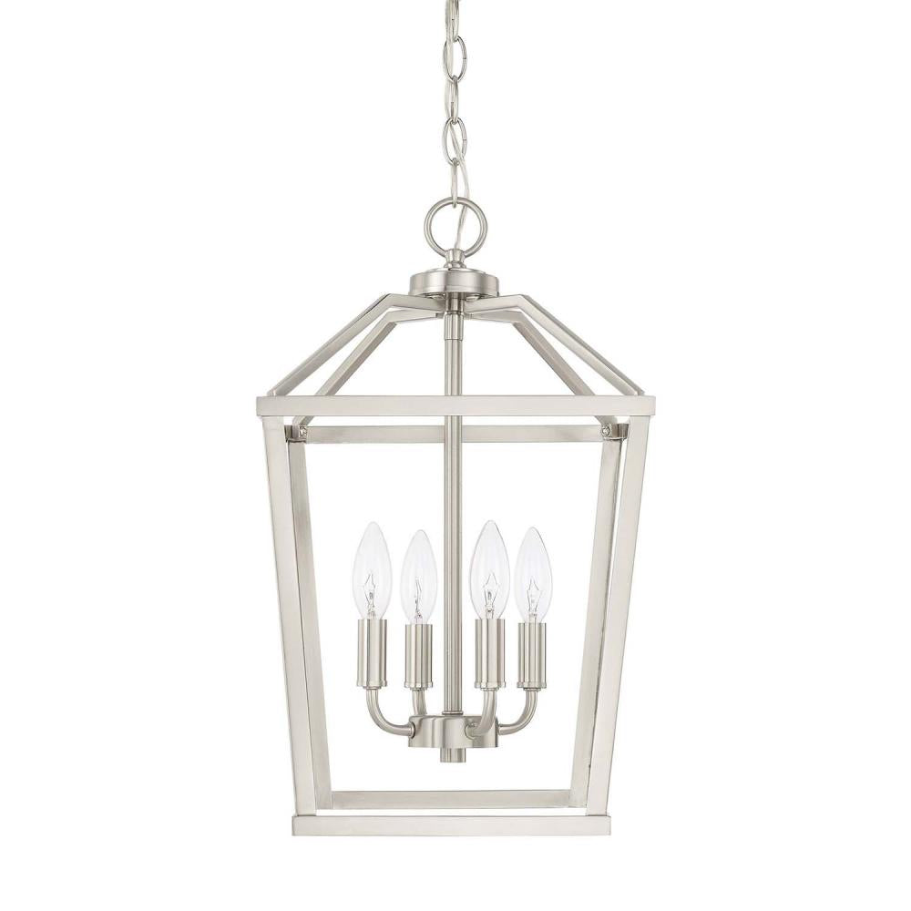 Capital 4 Light Foyer 522741BN Ceiling Lanterns Capital Nickel  