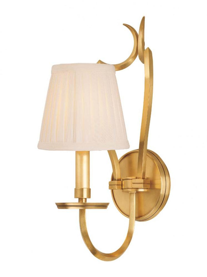 Hudson Valley 1 LIGHT WALL SCONCE 5301 Wall Sconces Hudson Valley Lighting Brass  