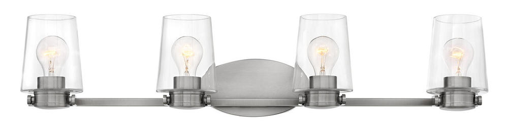 Hinkley BATH BRANSON HL5404 Vanity Lights Hinkley Nickel|Steel  