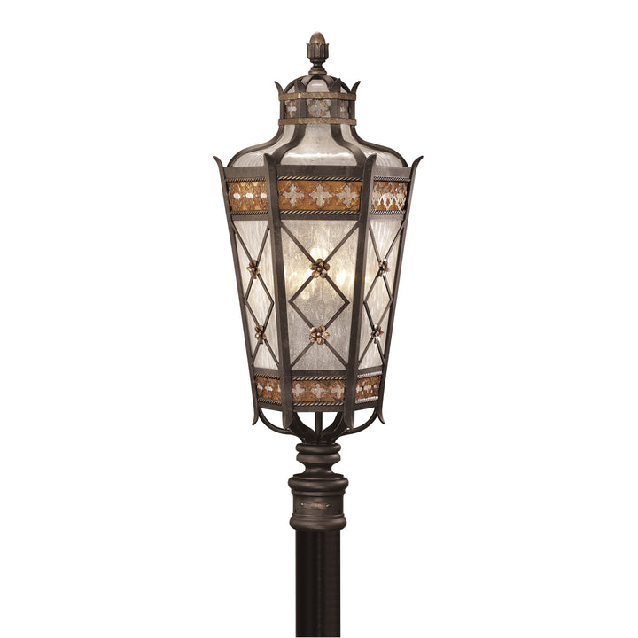 Fine Art Chateau Outdoor Outdoor Post Mount Pier & Post Mount Lights Fine Art Handcrafted Lighting Bronze