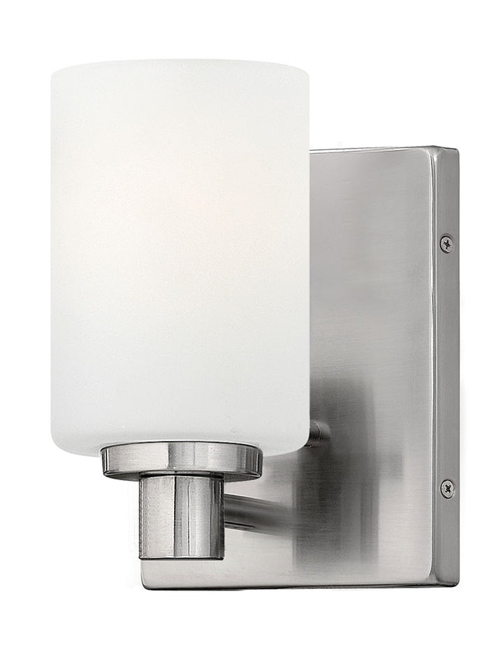 HINKLEY KARLIE Single Light Vanity 54620 Vanity Lights Hinkley Brushed Nickel  