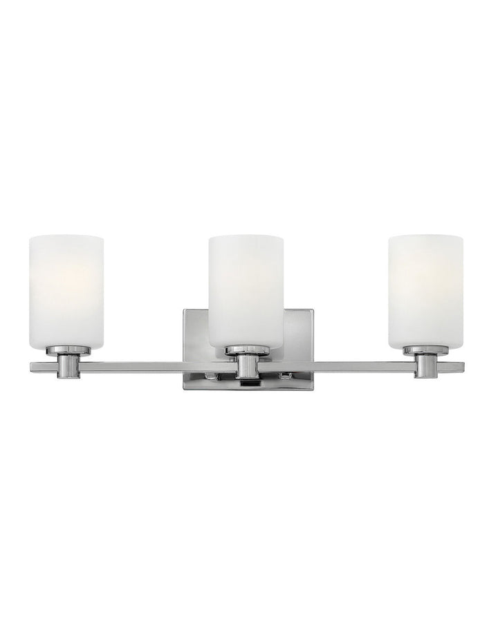 HINKLEY KARLIE Three Light Vanity 54623 Vanity Lights Hinkley Chrome  