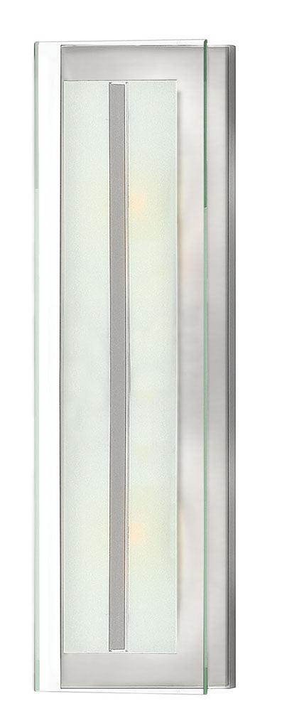 HINKLEY LATITUDE Two Light Vanity 5651 Wall Light Fixtures Hinkley Brushed Nickel  